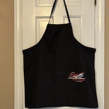 Antique!!! Spirit Airlines Black Work Apron. Great for Grilling!!