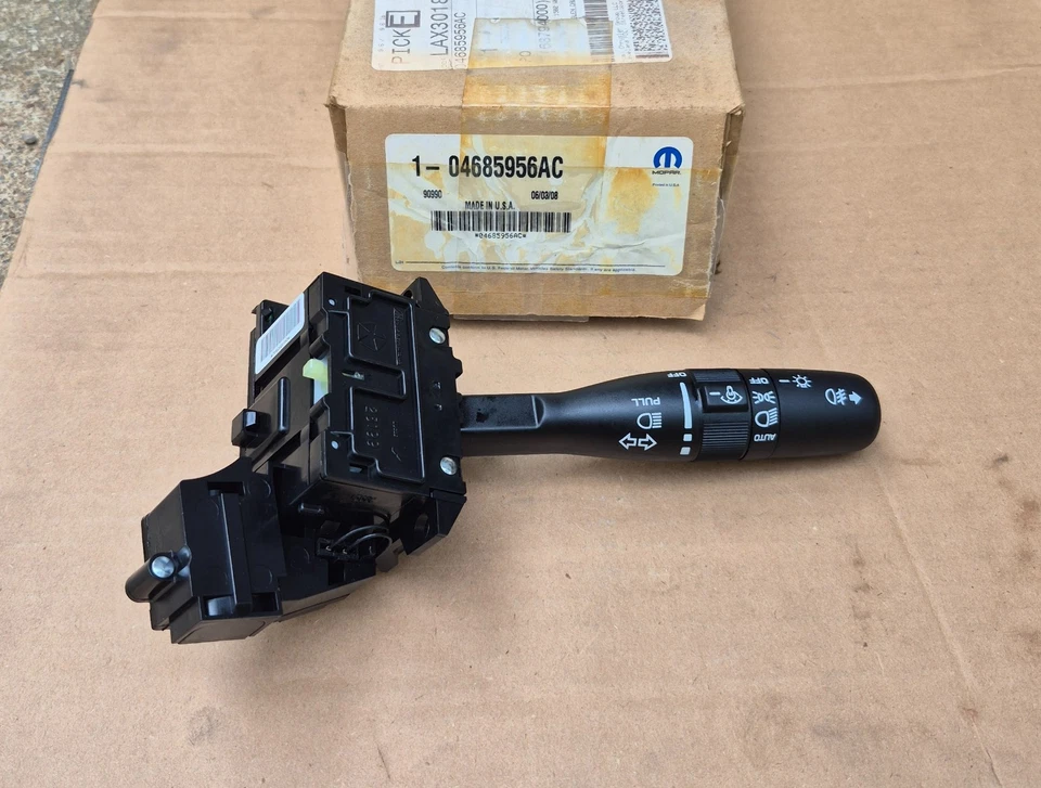 Chrysler Pacifica 2005 2006 nuevo interruptor multifunción señal de giro MoPar genuino Foto 2 de 4