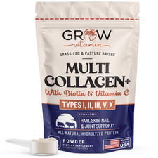 Collagen Peptides Powder with Biotin and Vitamin C, MULTI COLLAGEN, 41 SERVINGS