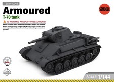 SSMODEL 1/144 T-70 Tank Resin Model Kit TSS1440048