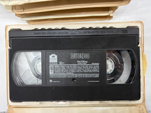 VINTAGE Disney Masterpiece VHS Movie Collection Lot 14 Tapes Hunchback Fantasia - Imagen 5 de 8