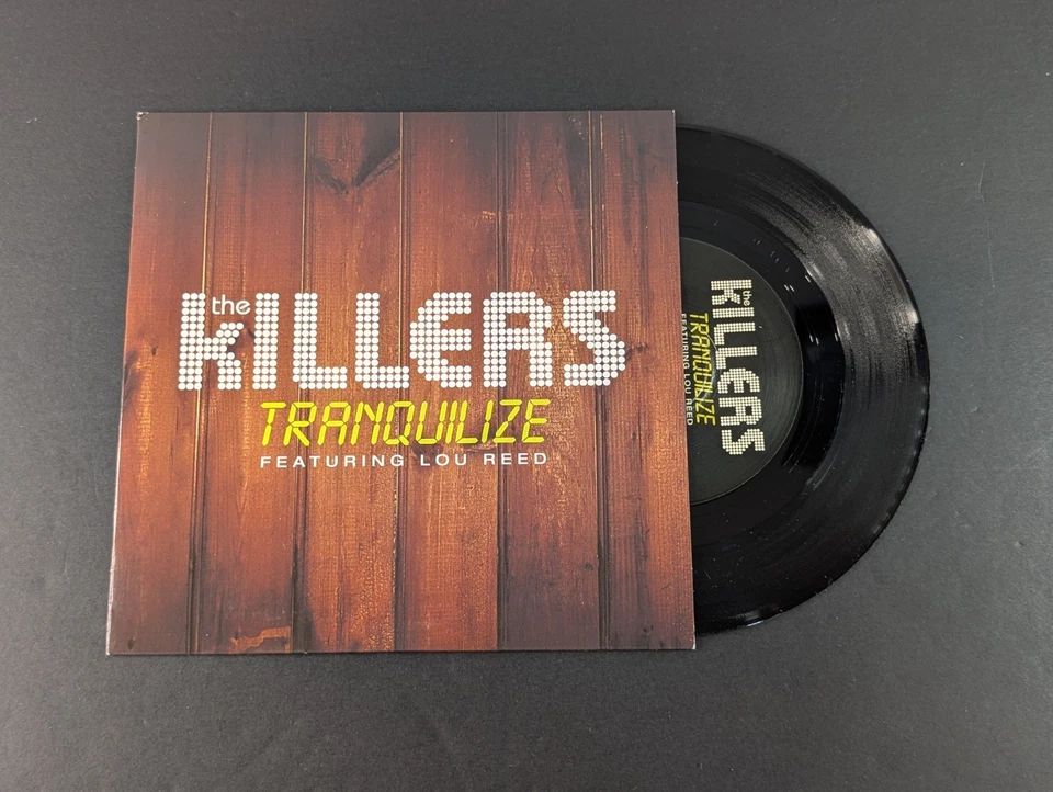 The Killers - Tranquilize w/ Lou Reed / Shadowplay (7" Vinyl Record, 2007) Promo - Image 1 of 4