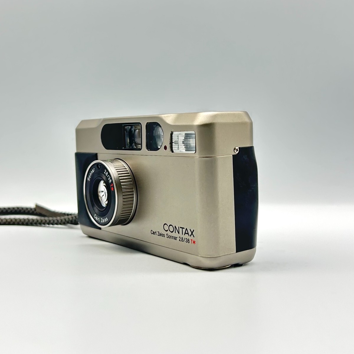 CONTAX T2 DATA BACK Titan Silver 35mm Point & Shoot Film