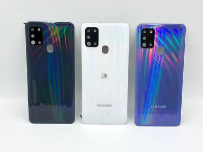 Original Samsung Galaxy A21S SM-A217F Rückseite Back Akkudeckel Case Kameralinse