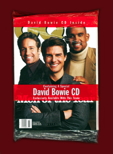 GQ-NOVEMBER 1997-MEN of THE YEAR-DAV BOWIE CD-REBECCA ROMIJN 10 pgs-DREW CAREY  - Afbeelding 1 van 12