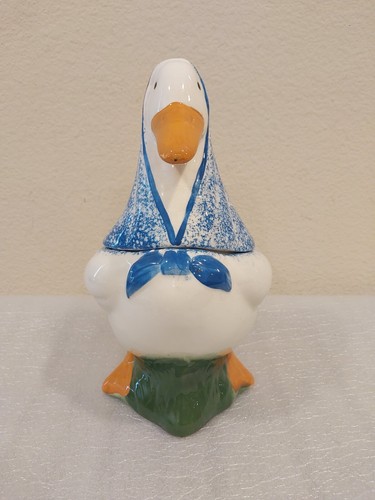 Vintage Ceramic Goose Cookie Jar. 11 INCH. - Picture 2 of 11