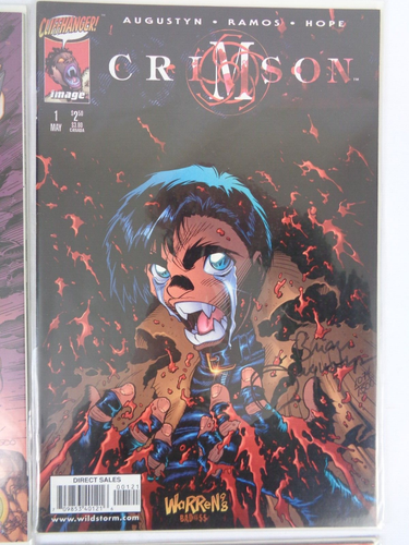 Comic Book Signed Bundle x4 Dynamic Forces Crimson Pendragon Coven DC 2 Thousand - Foto 3 di 7