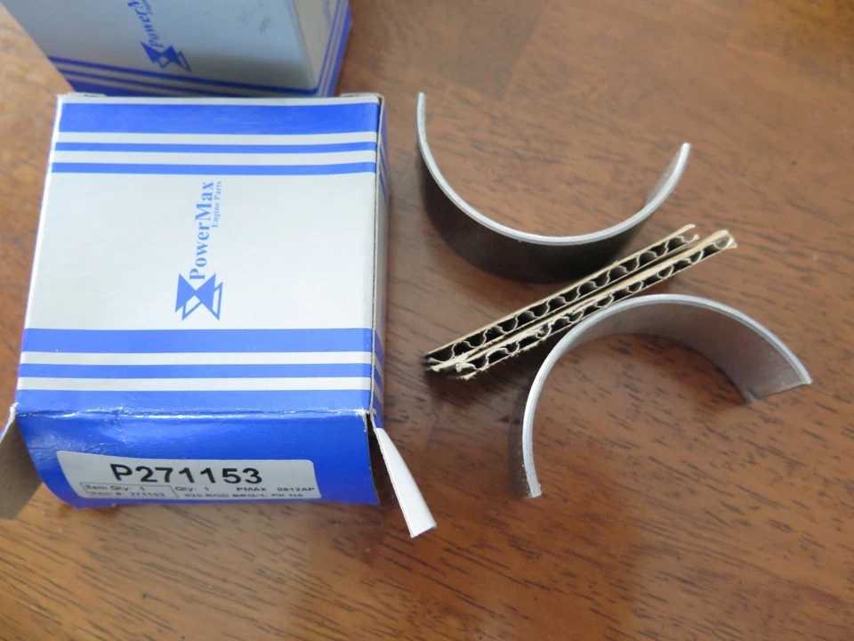 PowerMax P271153 Rod Bearings .020"  4 Pairs NOS (2C1-1) - Image 2 of 3