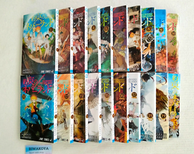 The Promised Neverland Japanese ver. vol. 1-20 Complete set Comics