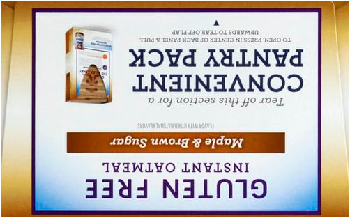Quaker, Gluten Free Instant Oatmeal, Non-GMO Maple & Brown Sugar, 8 Ct