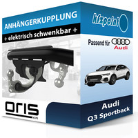 Oris AnhäNgekupplung Schwenkbar Passend für Audi Q3 Sportback 06.2019-Jetzt Neu