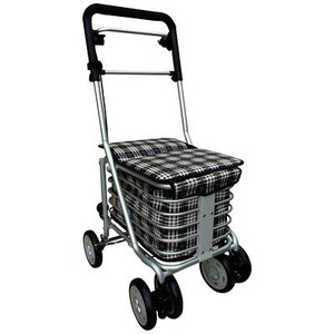 four wheel shopping cart