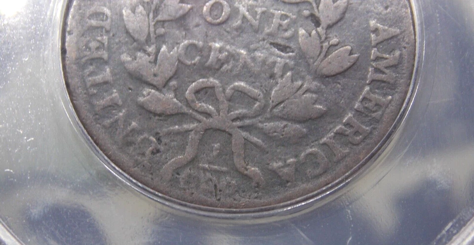 1801 Draped BUST Large Cent S-223 1/000 1c ANACS VG8 #651 Very Good ECC&C, Inc. - Image 3 of 4