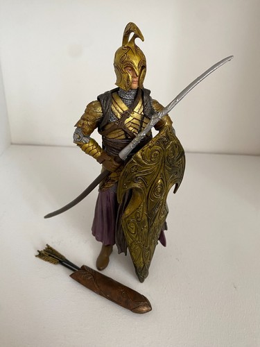 LORD OF THE RINGS PROLOGUE ELVEN WARRIOR ARCHER ACTION FIGURE TOY BIZ SERIES