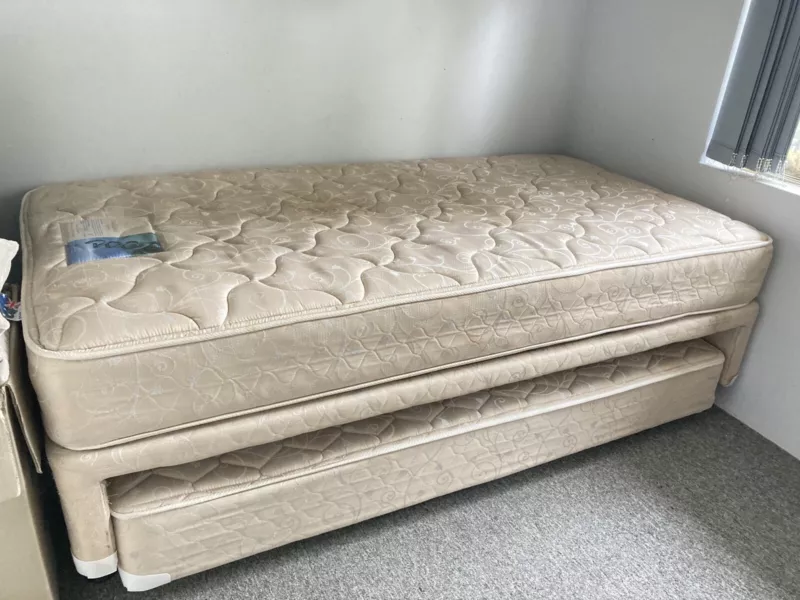 King Single With Pull Out Trundle Bed Both Inner Spring Mattresses Beds Gumtree Australia Harvey Area Australind 1288942718 King Single With Pull Out Trundle Bed, Trundle Bed Spring King Size