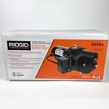 RIDGID Shallow Well Jet Pump 1/2 HP Cast Iron  Model (56907-RHD1 RSWS50)