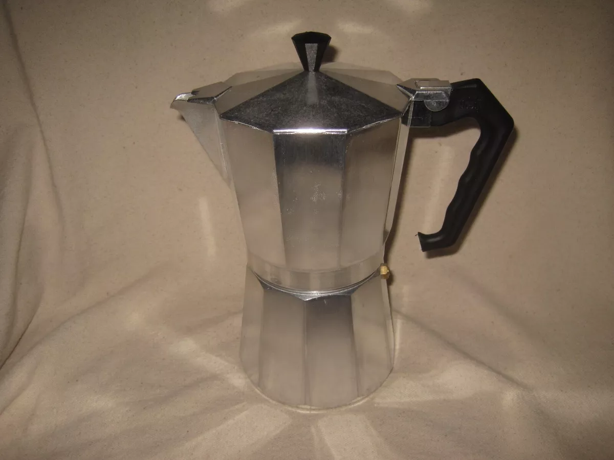 Vintage Bialetti Espresso Stove Top Aluminum Moka Pot Made in Italy Kitchen  & Dining Decor Coffee Pot Espresso Makers Collectable 