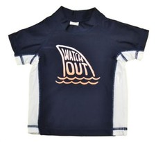 Osh Kosh B'gosh Infant Boys S/S Navy Rashguard Top Size 9M
