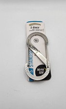  5 Stainless Steel S-Biner brand new 6 Pack