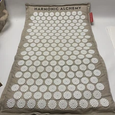 Harmonic Alchemy $120 Acupressure Mat For Back Pain Muscle Relief Bed Of Nails