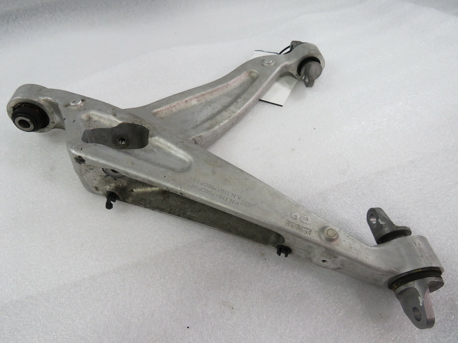 McLaren 570S, LH, Left Front Lower ControlArm, Used, Fire Damaged, P/N 11B1794CP