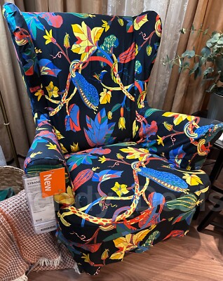 Ikea STRANDMON Cover Slipcover for Wing Chair, Stigsbo