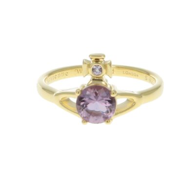 Vivienne Westwood] REINA PETITE Ring Size 12 Women's Silver 6404