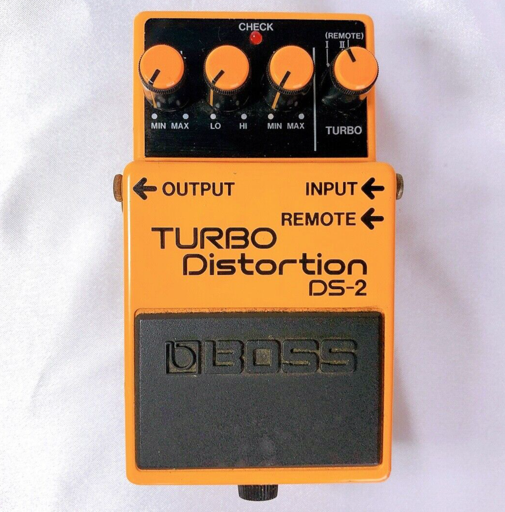 BOSS DS-2 TURBO Distortion Germanium 1990 Vintage Guitar