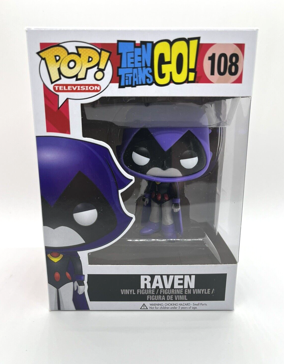 Funko POP Teen Titans Go Raven 108 Purple Vaulted | eBay