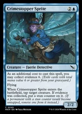 Near Mint, English - 4 x MTG Crimestopper Sprite - Foil Murders at Karlov Manor