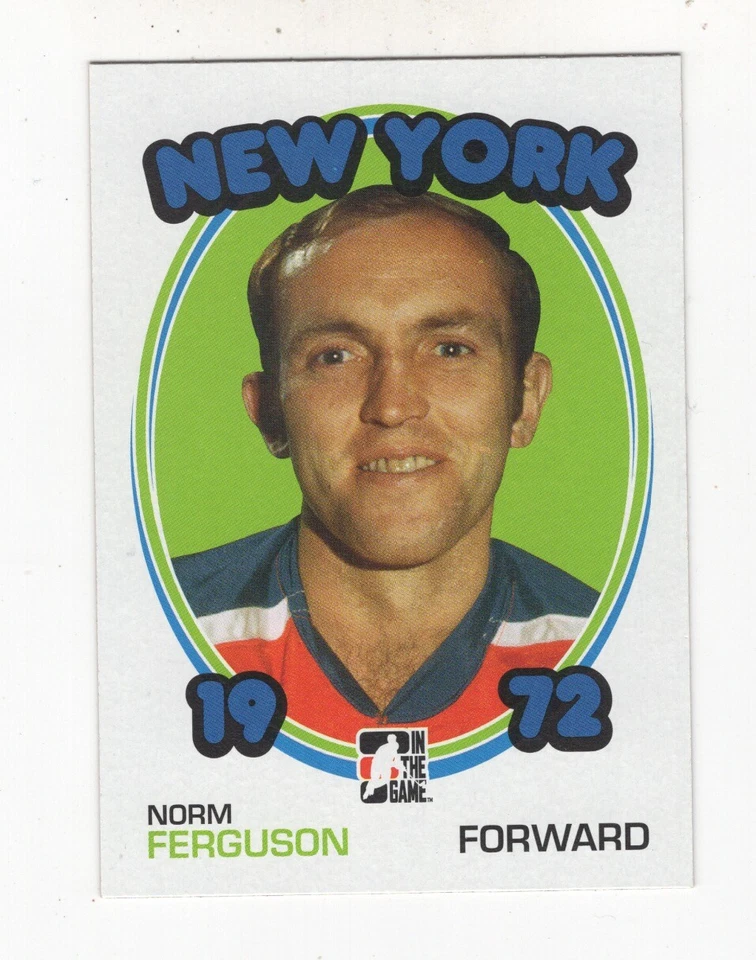2009-10 IN THE GAME 1972 THE YEAR IN HOCKEY ED GIACOMIN NEW YORK RANGERS #37 - Image 3 of 4