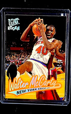1996 1996-97 Fleer Ultra #222 Walter McCarty RC Rookie New York Knicks Card. rookie card picture
