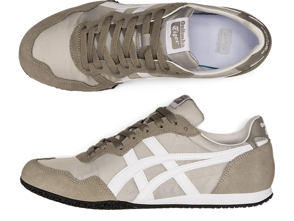 Onitsuka Tiger SERRANO OYSTER GREY / WHITE 1183B400 022 UNISEX NEW