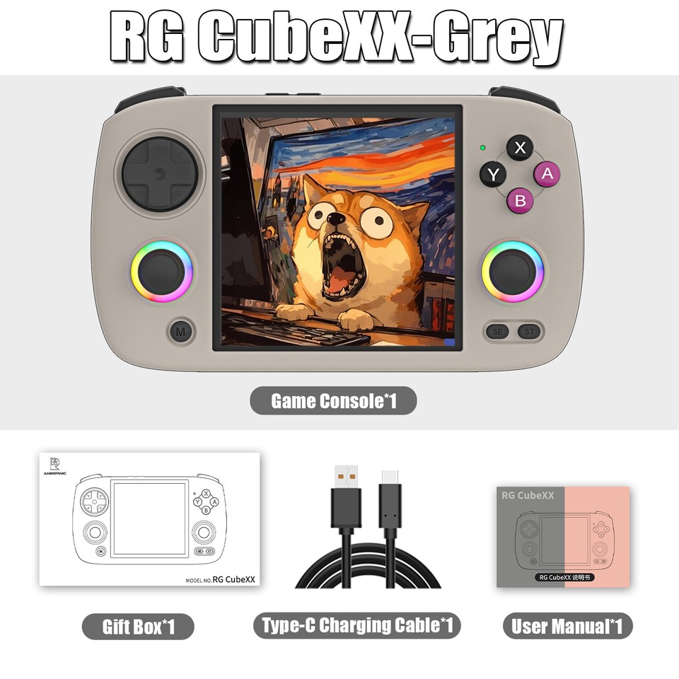 Anbernic's cube-shaped handheld is a genuinely weird and charming form factor that stands out in a sea of rectangle clones.