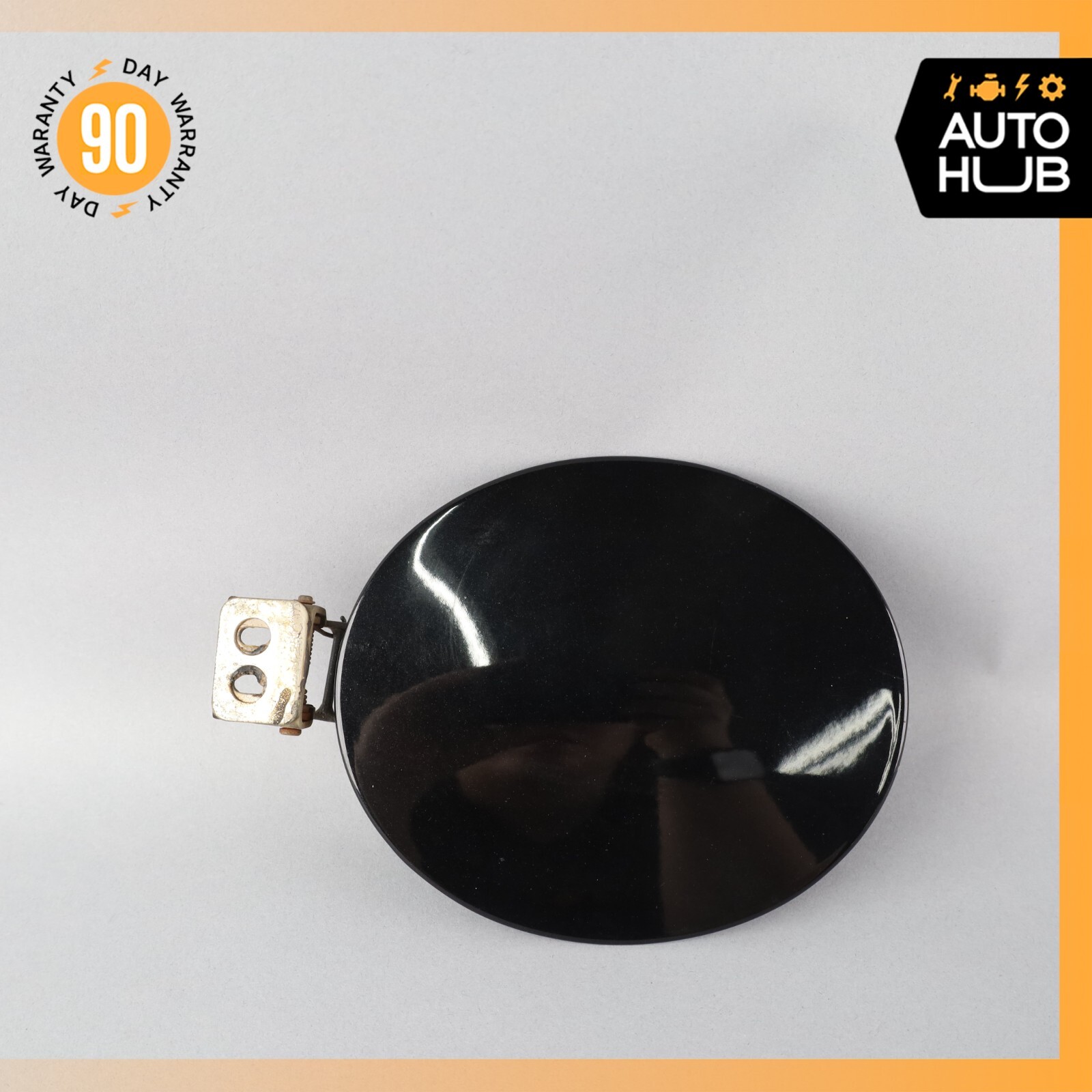 03-13 Maserati Quattroporte M139 Fuel Gas Tank Lid Door Cover Black OEM 68k