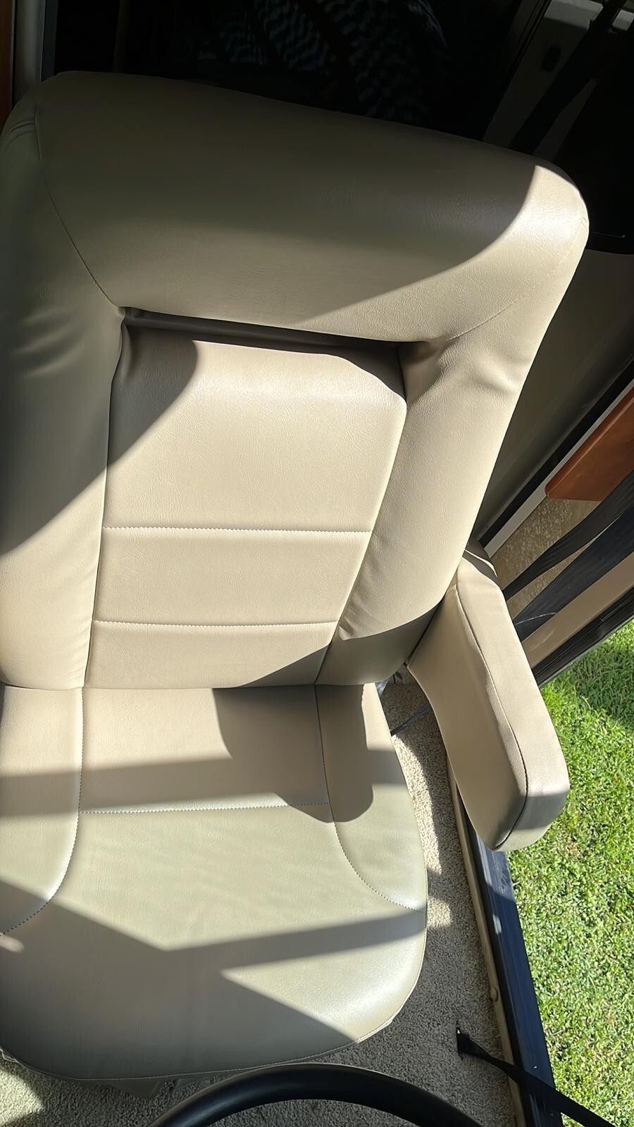 2011 tiffin allegro open road driver and passenger seat cover