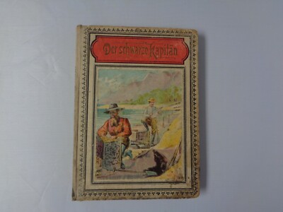 Der Schwarze Kapitan book The Black Captain Germany antique vintage