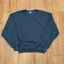Vintage 2000s Russell Athletic Gray Blank Sweatshirt Size 2XL XXL