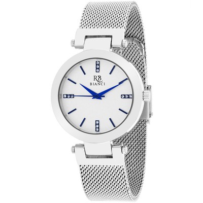 Roberto Bianci Women's Cristallo Silver Dial Watch - RB0400