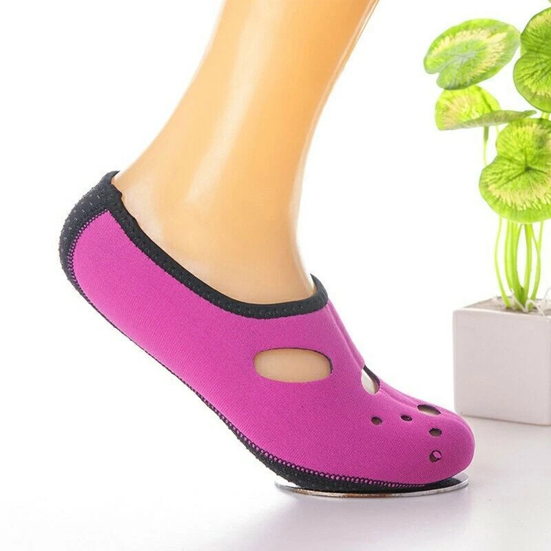 Women Water Shoes Aqua Socks Beach Swim Pool Surf Wetsuit Non Slip UK Size