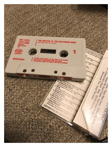 The Beatles At The Hollywood Bowl - Audio Cassette Album - EMI - MFP - Picture 4 of 6