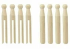 TRADITIONAL HIGH QUALITY NATURAL WOODEN DOLLY PEGS CLOTHES WASHING DRYING LINE