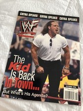 WWF Magazine October 1998 HBK Shawn Michaels Cover W Poster Wcw Wwf Nwo