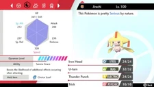 Pokemon Sword and Shield 6iv Shiny Jirachi - FAST DELIVERY!