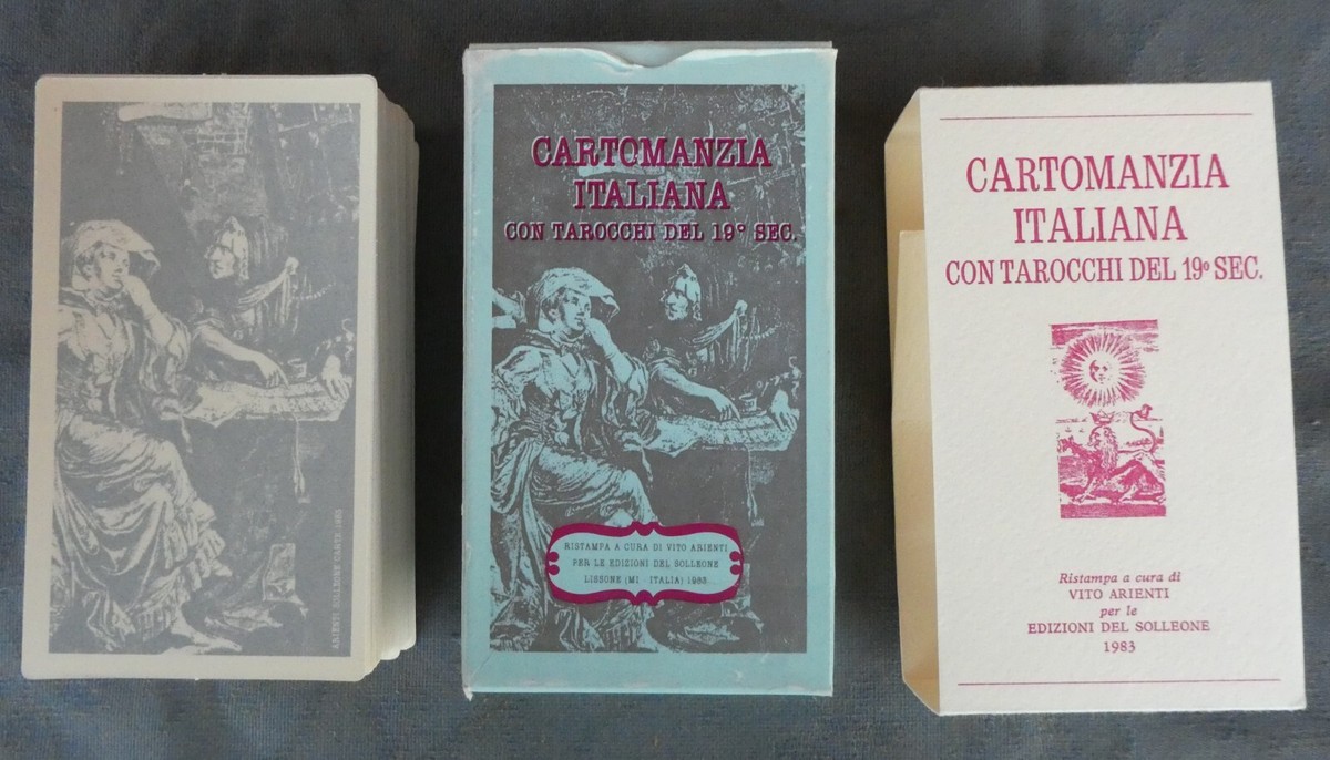 1983 TAROCCO CARTOMANZIA ITALIANA DIVINAZIONE VITO ARIENTI 1983 TAROCCO CARTOMANZIA ITALIANA DIVINAZIONE VITO ARIENTI