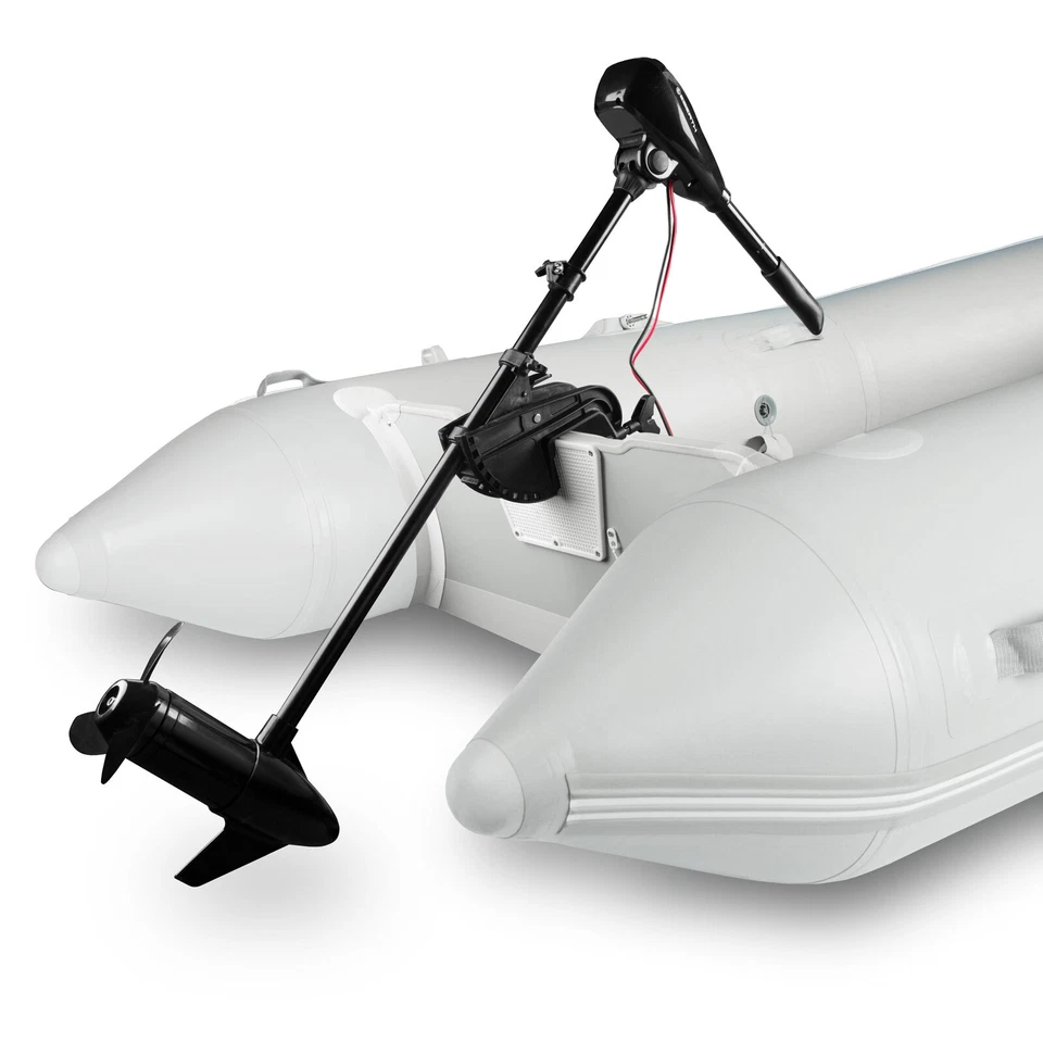 EBERTH Schlauchboot mit Motor, Angelboot, Gummiboot, Paddelboot, Boot Aluboden - Bild 2 von 4