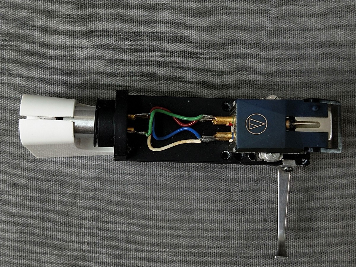 Audio-Technica AT15Ea Cartridge W/ Headshell In Excellent