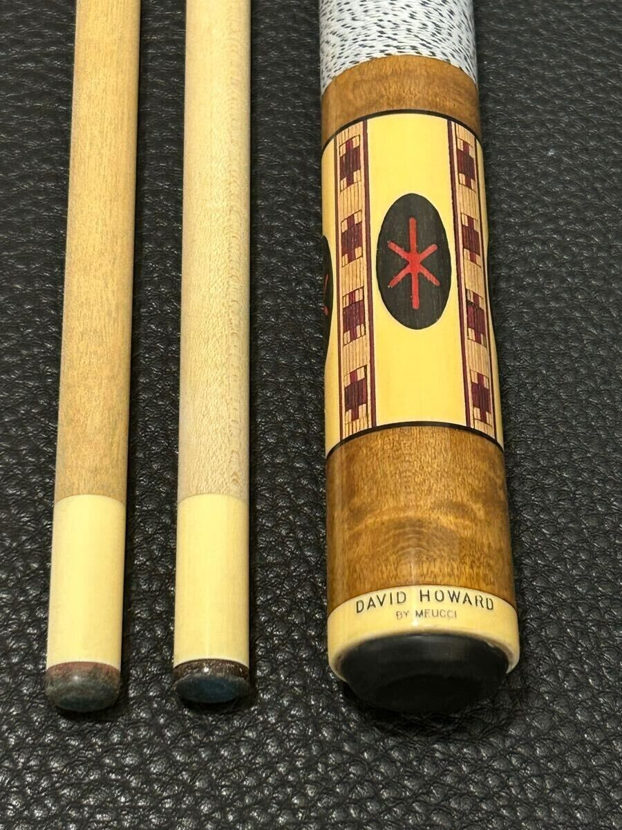 RARE VINTAGE Billiard Cue DAVID HOWARD DH-3 BY MEUCCI USED RARE VINTAGE Billiard Cue DAVID HOWARD DH-3 BY MEUCCI USED
