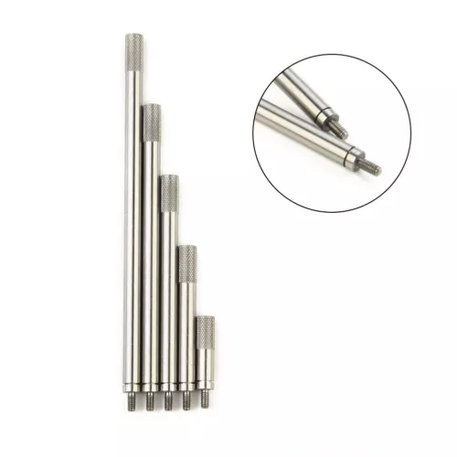 5pcs Indicator Dials Digital Indicator Extension Stem Rod HSS Set Accessories