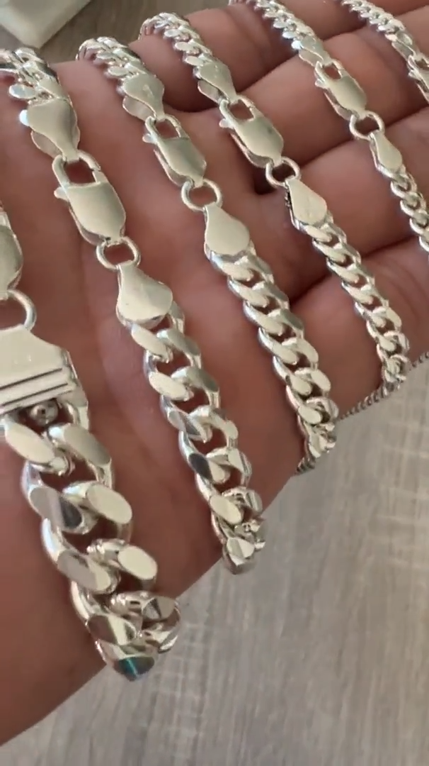 【MASMIA】 Smile 925 Silver Chain Bracelet m10559515442_1.jpg